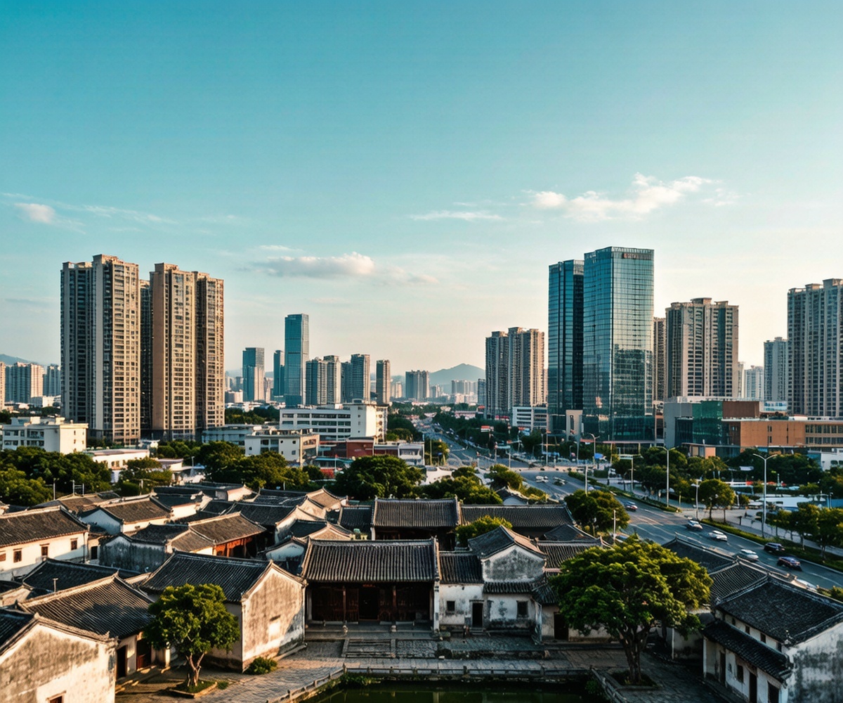 茶山城市风貌